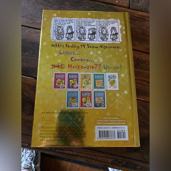 Dork Diaries, Tales from a NOT-SO- Glam TV Star by Rachel Renée Russell (Book 7) - Picture 3 of 3